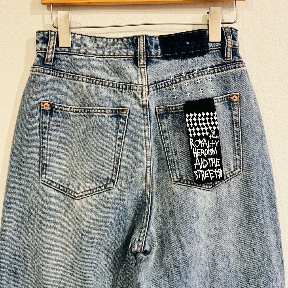 KSUBI Women’s Playback Lifetime Dragged Jean Vintage Indigo Size 27 - Picture 6 of 12